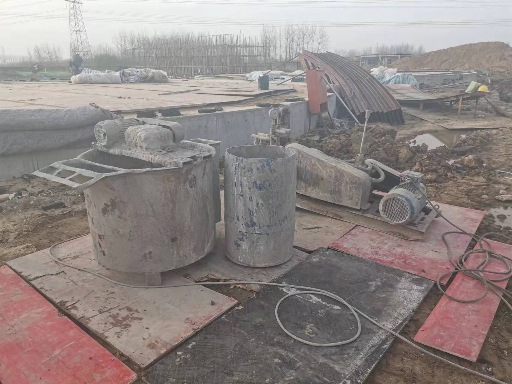 黔江设备基础注浆